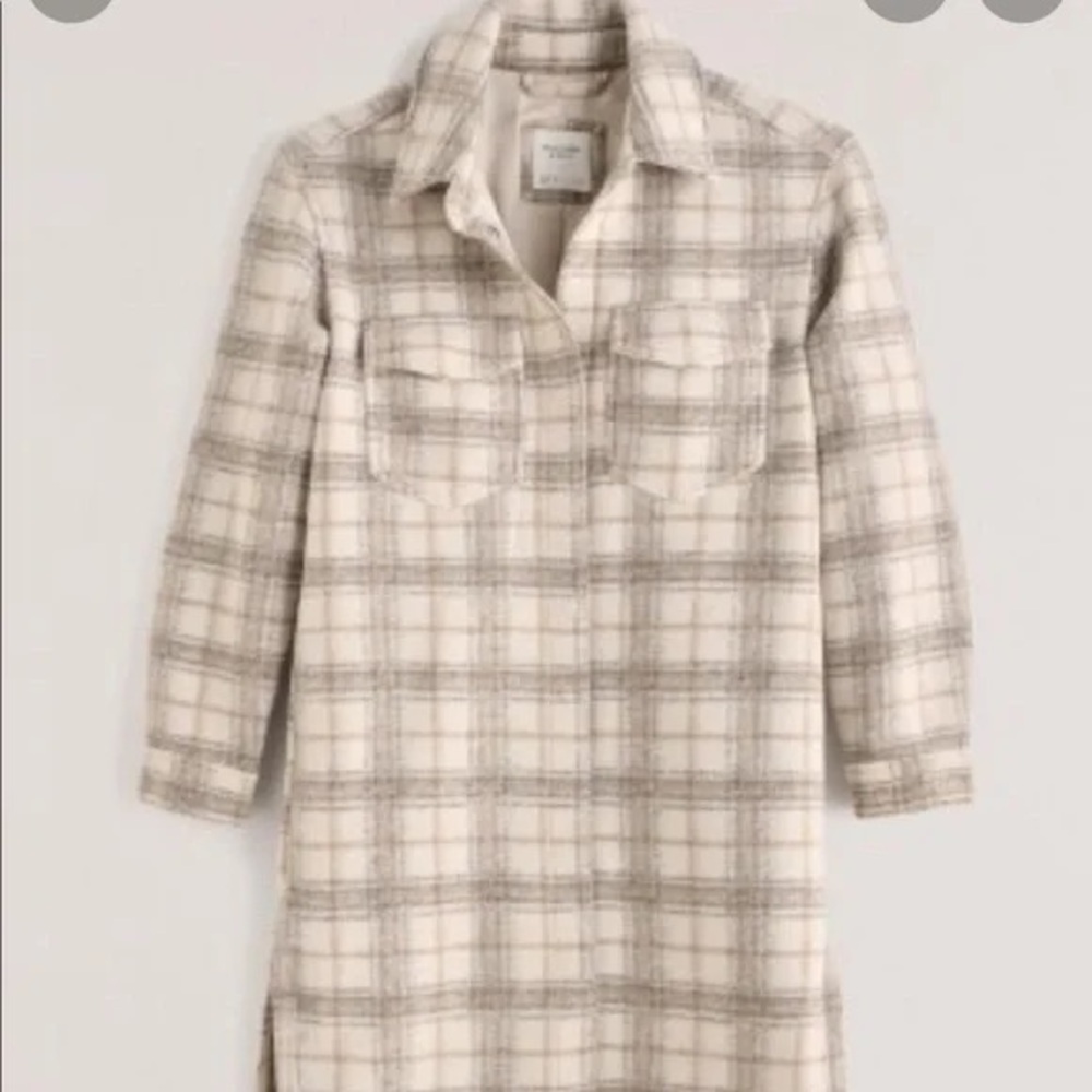Abercrombie and Fitch XXSP women’s flannel shirt jacket
